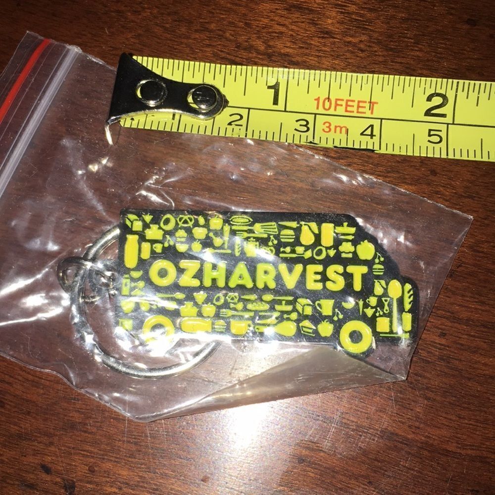 Ozharvest Sydney Australia food bank key chain